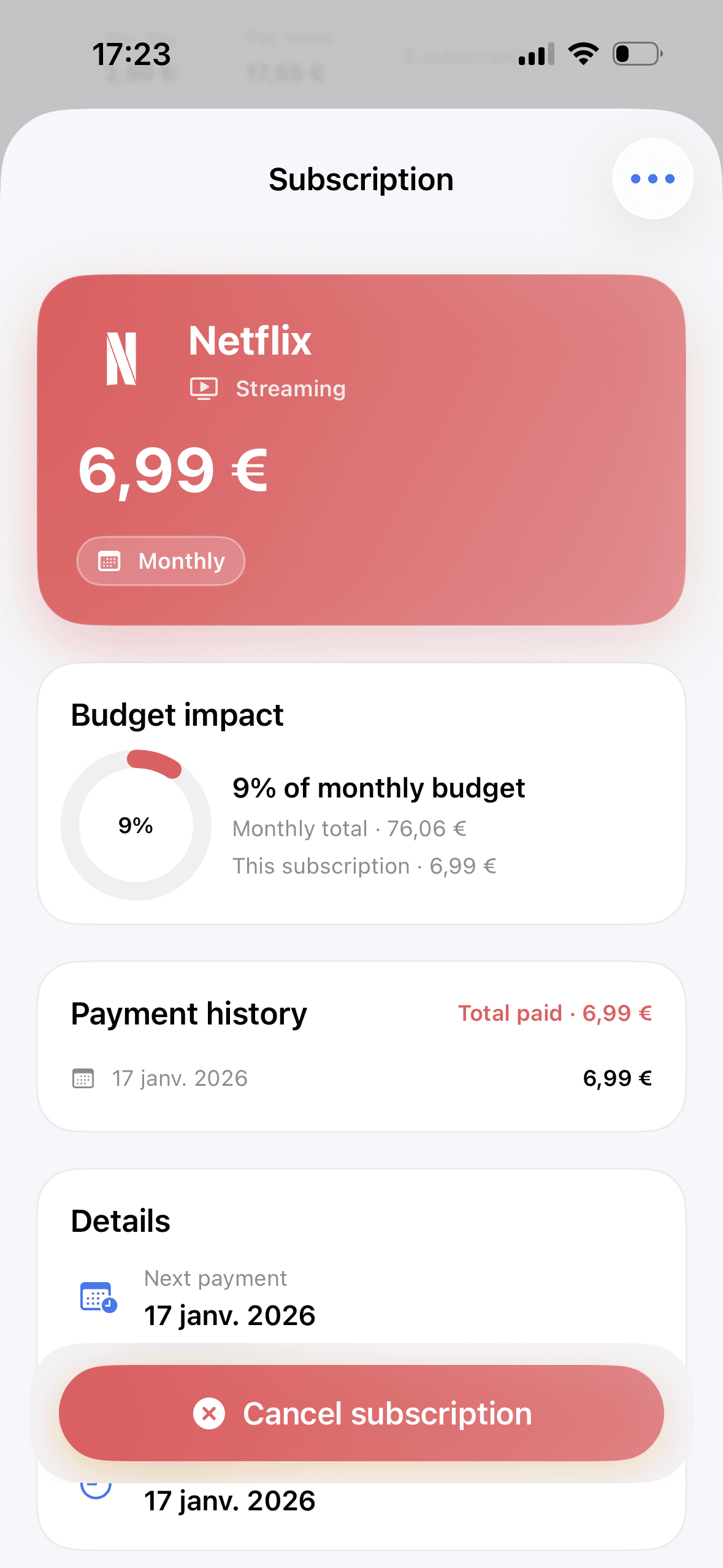 single light mode preview